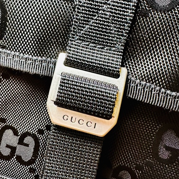 NEW Unisex Gucci Econyl Nylon Monogram Off The Grid Messenger Bag - Picture 15 of 17